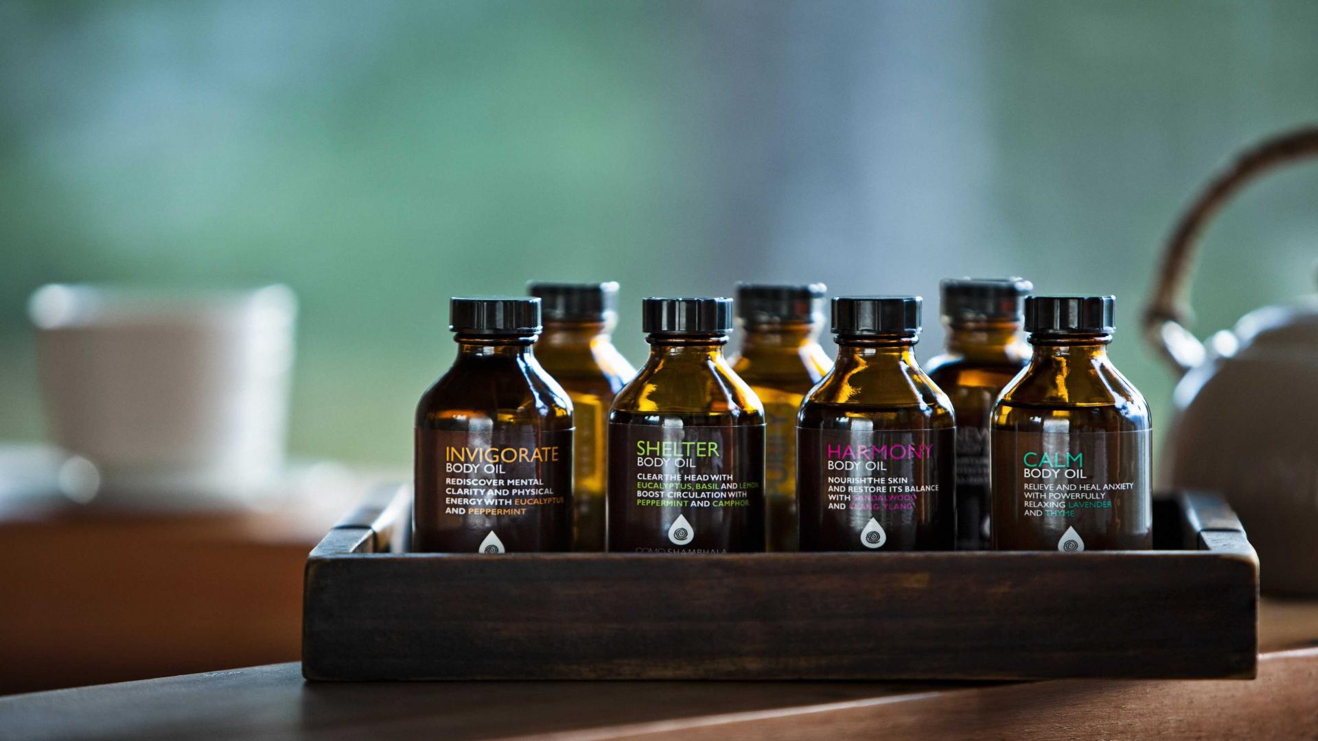 COMO Shambhala signature essential oil blends